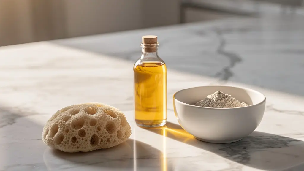 Rituel de préparation de la peau avant le port de bas autofixants