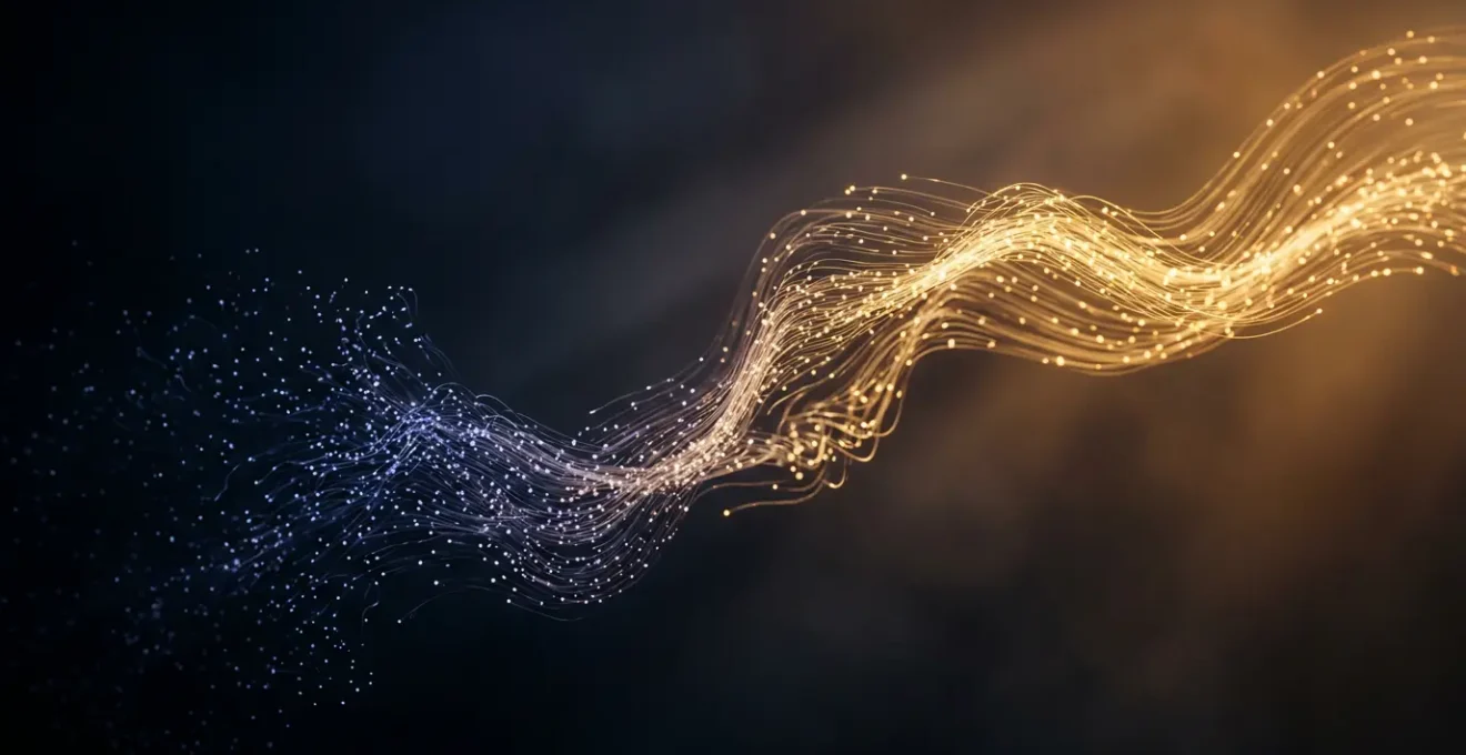 Représentation artistique symbolisant les mécanismes neurochimiques du plaisir et de la douleur