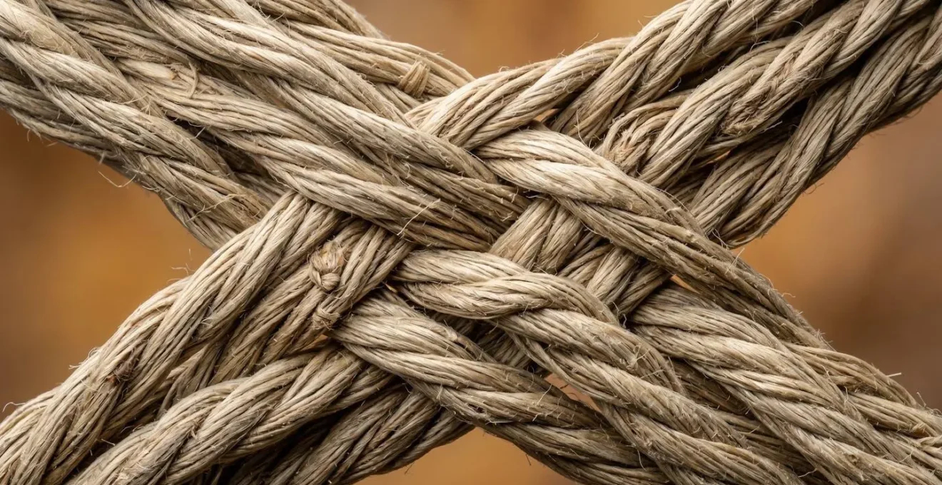 Représentation macro et abstraite de fibres musculaires en contraction évoquant le périnée