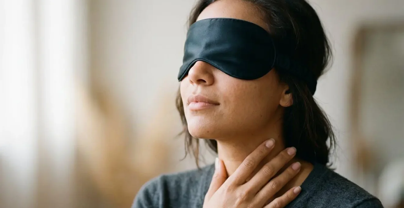 Évocation visuelle de la privation sensorielle et de l'amplification du sens du toucher