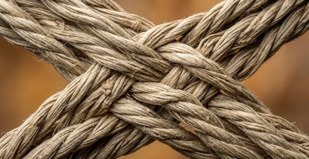 Représentation macro et abstraite de fibres musculaires en contraction évoquant le périnée